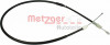 METZGER 10.9890 - Seilzug, Feststellbremse