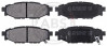 A.B.S. 37499 - Bremsbelagsatz, Scheibenbremse