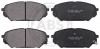 A.B.S. 37809 - Bremsbelagsatz, Scheibenbremse