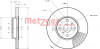 METZGER 6110496 - Bremsscheibe