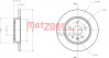 METZGER 6110130 - Bremsscheibe