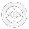 A.B.S. 16156 - Bremsscheibe
