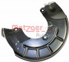 METZGER 6115059 - Spritzblech, Bremsscheibe
