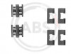 A.B.S. 1091Q - Zubehörsatz, Scheibenbremsbelag