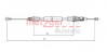 METZGER 10.6854 - Seilzug, Feststellbremse