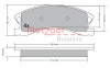METZGER 1170439 - Bremsbelagsatz, Scheibenbremse