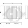 DIEDERICHS DCI1270 - Filter, Innenraumluft