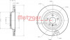 METZGER 6110758 - Bremsscheibe