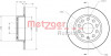 METZGER 6110036 - Bremsscheibe