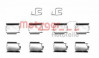 METZGER 109-1246 - Zubehörsatz, Scheibenbremsbelag
