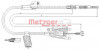 METZGER 17.0124 - Seilzug, Feststellbremse