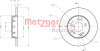 METZGER 6110325 - Bremsscheibe