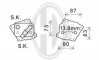 DIEDERICHS DCO1022 - Ölkühler, Motoröl