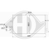 DIEDERICHS DCC1545 - Kondensator, Klimaanlage