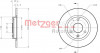 METZGER 6110146 - Bremsscheibe