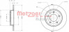 METZGER 6110131 - Bremsscheibe