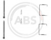 A.B.S. 1267Q - Zubehörsatz, Scheibenbremsbelag