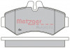 METZGER 1170274 - Bremsbelagsatz, Scheibenbremse
