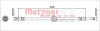 METZGER 4111811 - Bremsschlauch