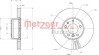 METZGER 6110522 - Bremsscheibe