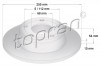 TOPRAN 110814 - Bremsscheibe
