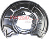 METZGER 6115283 - Spritzblech, Bremsscheibe