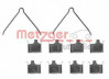 METZGER 109-1166 - Zubehörsatz, Scheibenbremsbelag