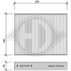 DIEDERICHS DCI1074 - Filter, Innenraumluft