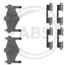 A.B.S. 1136Q - Zubehörsatz, Scheibenbremsbelag