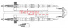 METZGER 11.5861 - Seilzug, Feststellbremse