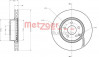 METZGER 6110304 - Bremsscheibe