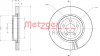 METZGER 6110127 - Bremsscheibe