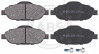 A.B.S. 37607 - Bremsbelagsatz, Scheibenbremse