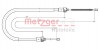 METZGER 10.6890 - Seilzug, Feststellbremse