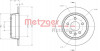 METZGER 6110492 - Bremsscheibe