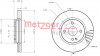 METZGER 6110266 - Bremsscheibe