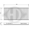 DIEDERICHS DCI1125 - Filter, Innenraumluft