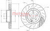 METZGER 6110233 - Bremsscheibe