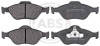 A.B.S. 37195 - Bremsbelagsatz, Scheibenbremse