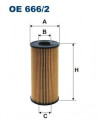 FILTRON OE666/2 - Ölfilter