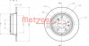 METZGER 6110447 - Bremsscheibe