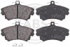 A.B.S. 37521 - Bremsbelagsatz, Scheibenbremse
