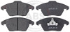 A.B.S. 37429 - Bremsbelagsatz, Scheibenbremse