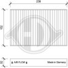 DIEDERICHS DCI1209 - Filter, Innenraumluft