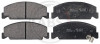 A.B.S. 36669 - Bremsbelagsatz, Scheibenbremse