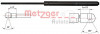 METZGER 2110487 - Gasfeder, Koffer-/Laderaum