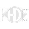 DIEDERICHS DCC1736 - Kondensator, Klimaanlage