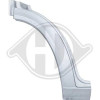 DIEDERICHS 9149031 - Kotflügel