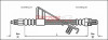 METZGER 4112528 - Bremsschlauch