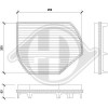 DIEDERICHS DCI0800 - Filter, Innenraumluft